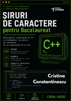 ȘIRURI DE CARACTERE PENTRU BACALAUREAT